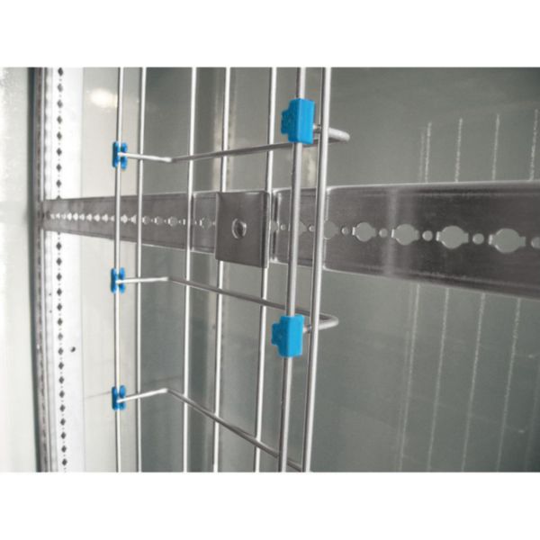 Jeu de 2 traverses fixes pour armoire XL³4000 - longueur 350mm