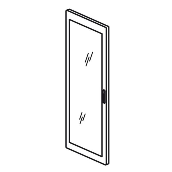 Porte vitrée réversible galbée pour armoire XL³4000 largeur 725mm et hauteur extérieure 2000mm - Page 84
