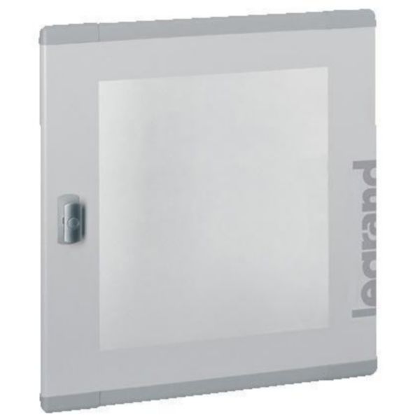 Porte vitrée réversible plate pour armoire XL³4000 largeur 975mm et hauteur extérieure 2000mm