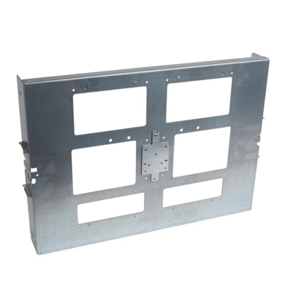 Dispositif de fixation réglable de 2 DPX³ extractibles inverseur de source position verticale dans XL³4000 - 24 modules