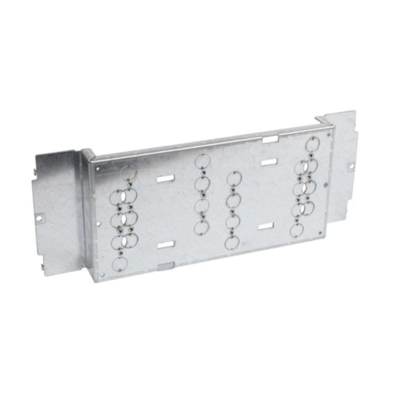 Platine réglable XL³4000 pour 1 dpx250 fixe montage horizontal - 24 modules