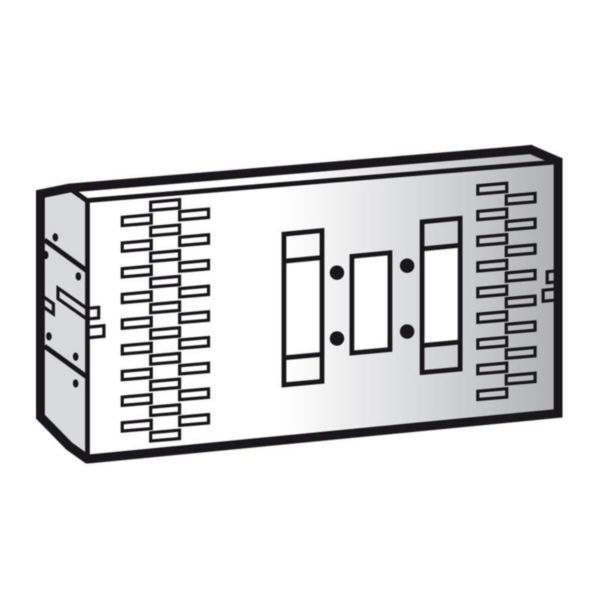 Platine réglable pour fixation DPX250 extractible en position horizontale dans XL³4000 - Page 84