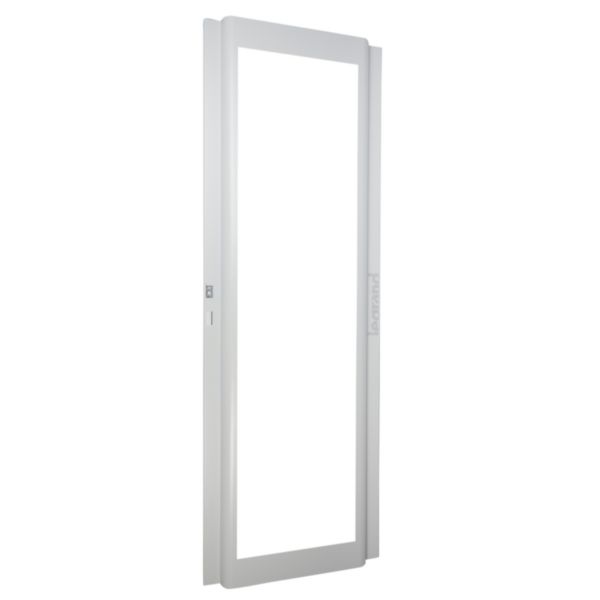 Porte vitrée réversible galbée pour armoire XL³4000 largeur 725mm et hauteur extérieure 2200mm