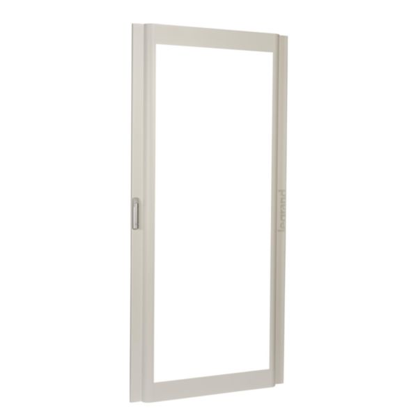 Porte vitrée réversible galbée pour armoire XL³4000 largeur 975mm et hauteur extérieure 2200mm