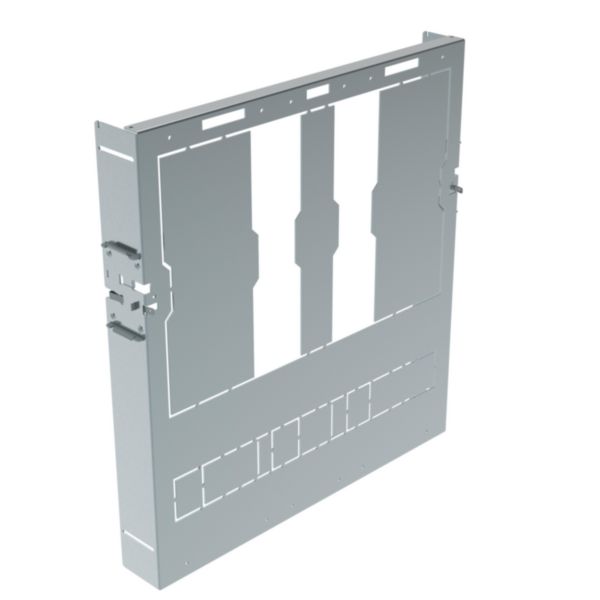 Dispositif de fixation réglable pour 1 à 2 DPX³630 extractible ou débrochable avec différentiel verticale dans XL³4000