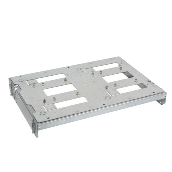 Fixation des inverseurs de sources pour 2 DPX³630 en position verticale dans XL³4000