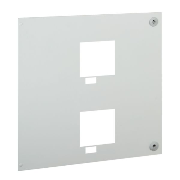 Plastron métal pour inverseurs de sources à vis 2 DPX³630 débrochables horizontales et commande motorisée XL³4000 - Page 79