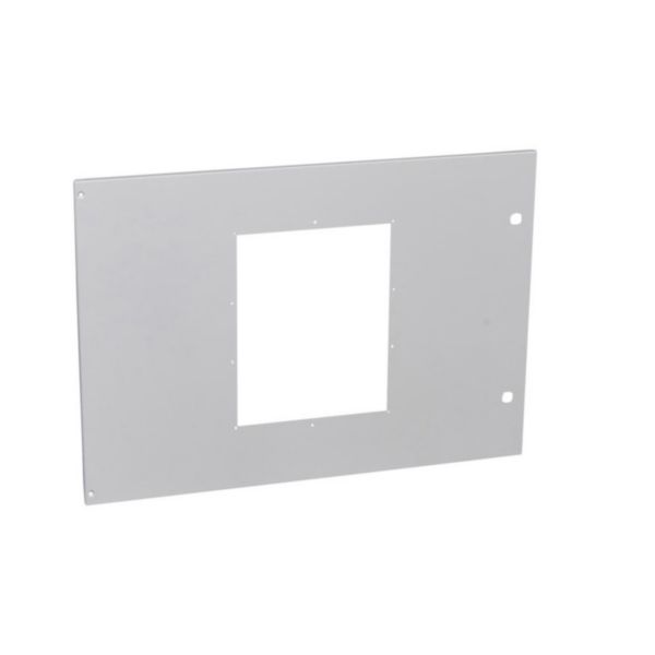 Plastron métal pour 1 DMX³1600 ou DMX³-I1600 fixe dans XL³4000 - 36 modules