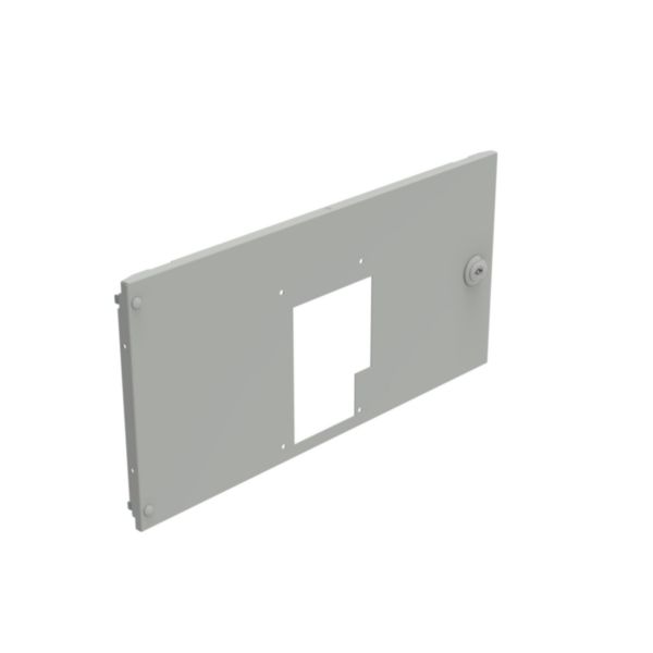 Plastron métal XL³4000 pour DPX³250HP horizontal version débrochable - 24 modules