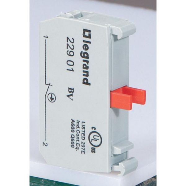 Bloc pour tête non lumineuse Osmoz raccordement à vis - NF