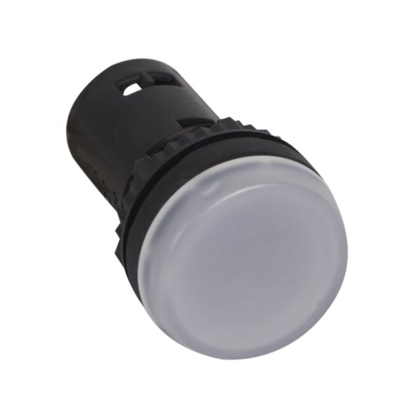 Voyant monobloc avec LED intégrée IP69 Osmoz complet - blanc - 24V~ ou 24V=