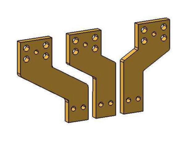 Jeu d'épanouisseurs amont ou aval pour DPX-IS1600 ou DPX³1600 3P