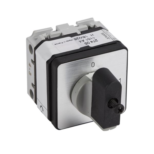 Commutateur - interrupteur marche/arrêt - pr 17 - 1p - 1 contact - fixation vis