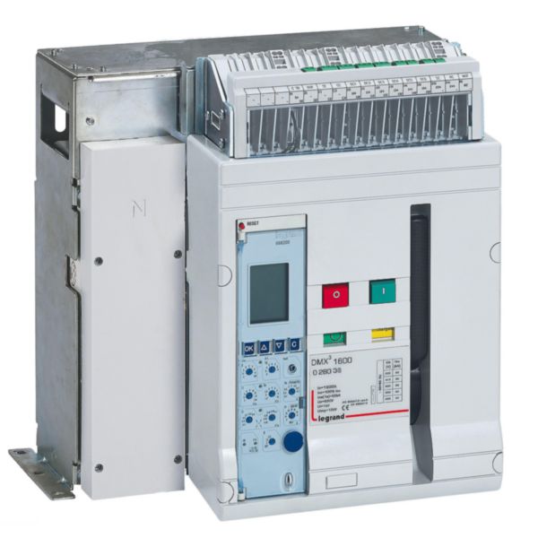 Disjoncteur ouvert fixe DMX³1600 pouvoir de coupure 42kA 415V~ - 4P - 1000A