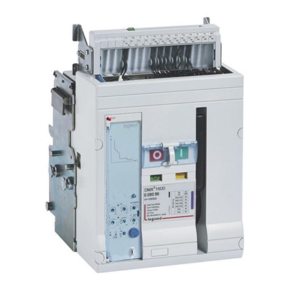 Disjoncteur ouvert complet débrochable DMX³1600 pouvoir de coupure 42kA 415V~ - 3P - 1250A
