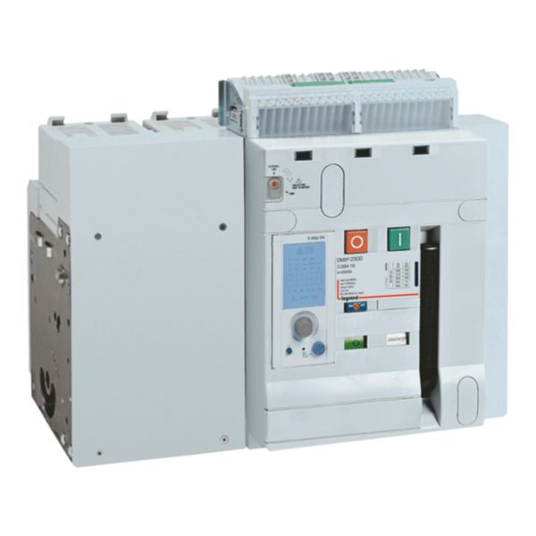 Disjoncteur ouvert fixe DMX³2500 pouvoir de coupure 100kA taille 2 - 4P - 2500A