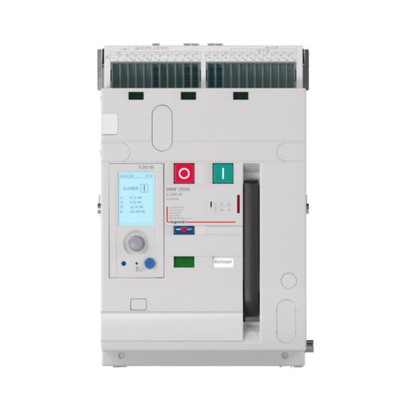 DMX³ 2500-800V disjoncteur 3P version fixe 800A - Pouvoir de coupure 36kA