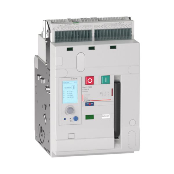 DMX³ 2500-800V disjoncteur 3P version fixe 800A - Pouvoir de coupure 36kA