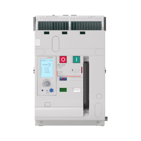 DMX³ 2500-800V disjoncteur 3P version fixe 1250A - Pouvoir de coupure 36kA
