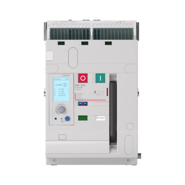 DMX³ 2500-800V disjoncteur 3P version fixe 1600A - Pouvoir de coupure 36kA