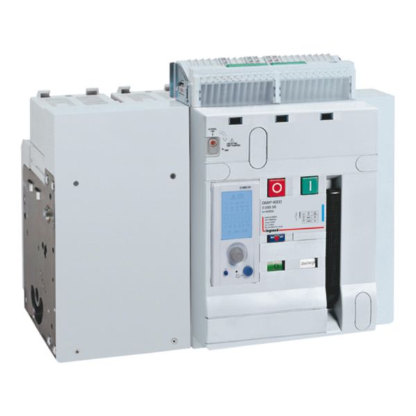 Disjoncteur ouvert version fixe DMX³4000 jusqu'à 1000V~ 50kA 4P 4000A