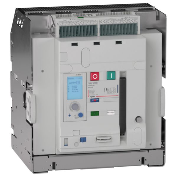 Disjoncteur ouvert version débrochable DMX³4000 jusqu'à 1000V~ 50kA 3P 630A