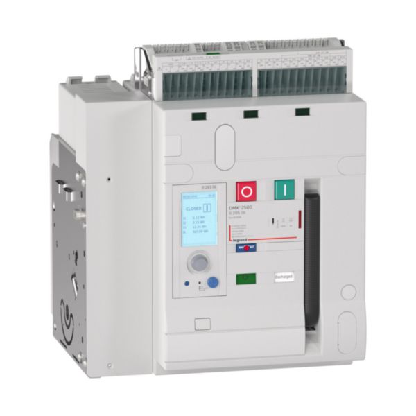 DMX³ 2500-800V disjoncteur 4P version fixe 630A - Pouvoir de coupure 36kA