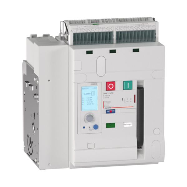 DMX³ 2500-800V disjoncteur 4P version fixe 1600A - Pouvoir de coupure 36kA