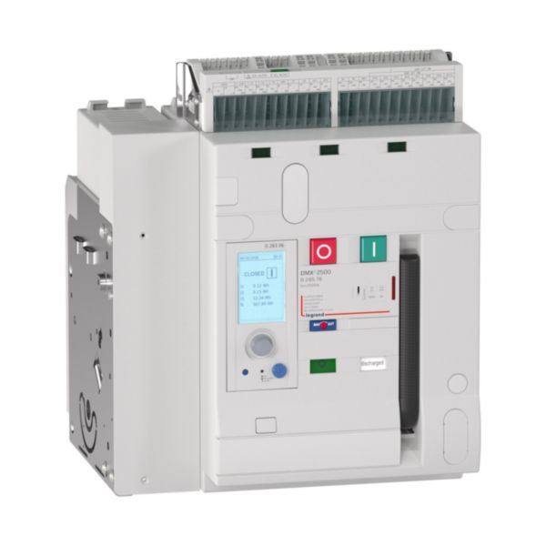 DMX³ 2500-800V disjoncteur 4P version fixe 2500A - Pouvoir de coupure 36kA
