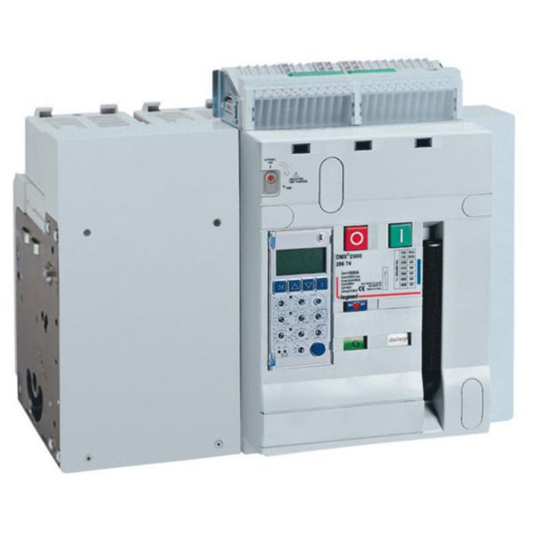 Disjoncteur ouvert débrochable DMX³2500 pouvoir de coupure 100kA taille 2 - 4P 630A
