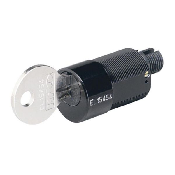 Barillet avec clé plate pour verrouillage DMX³6300 , DMX³4000 et DMX³2500 à clé en position ouverte - Page 128