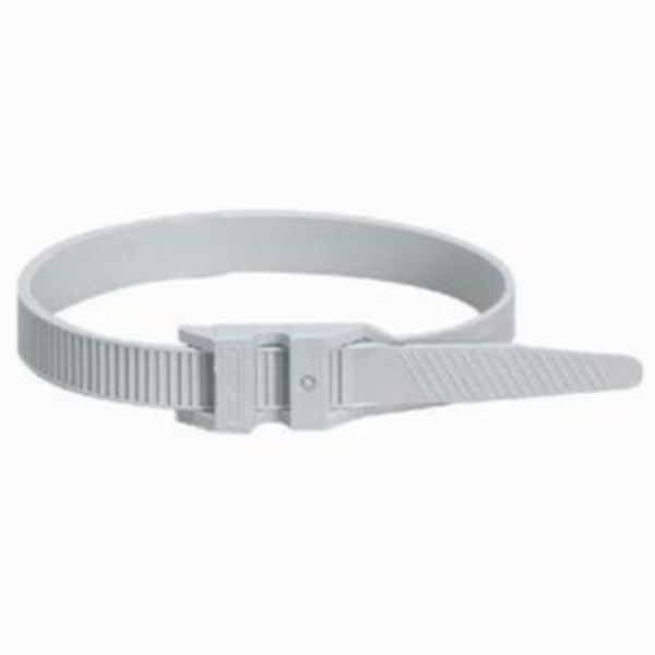 Collier Colson gris RAL7035 à denture extérieure largeur 9mm et longueur 262mm