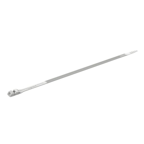 Collier Colson gris RAL7035 à denture extérieure largeur 9mm et longueur 262mm