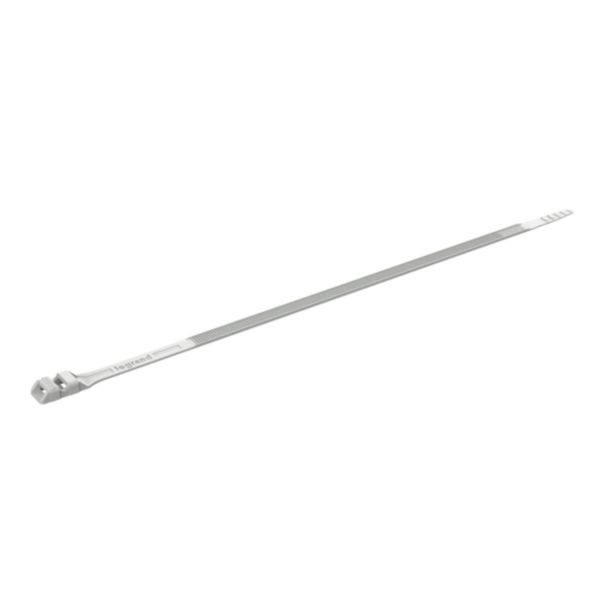 Collier Colson gris RAL7035 à denture extérieure largeur 9mm et longueur 357mm