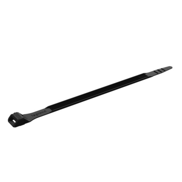 Colliers de serrage Colson intérieur/extérieur x100 - largeur 9mm - longueur 185mm - noir