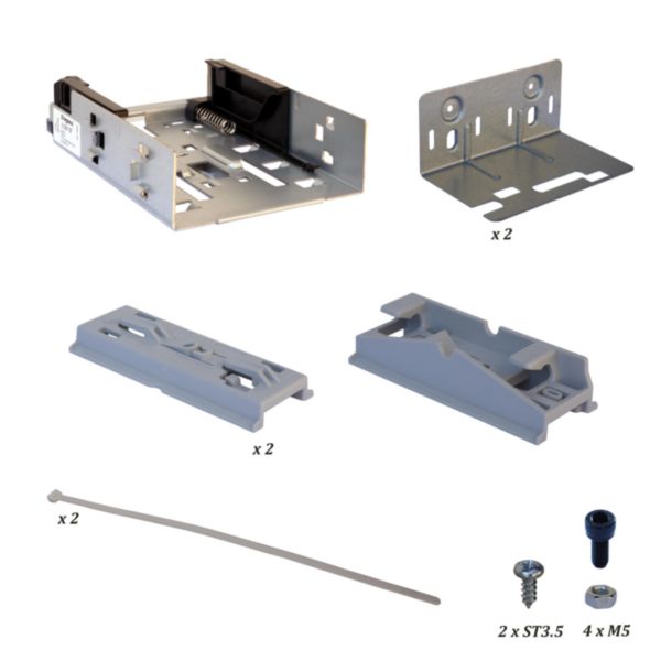 Solution de brassage déportée 0U LCS³ pour fixation universelle pour 2 cassettes Haute Densité