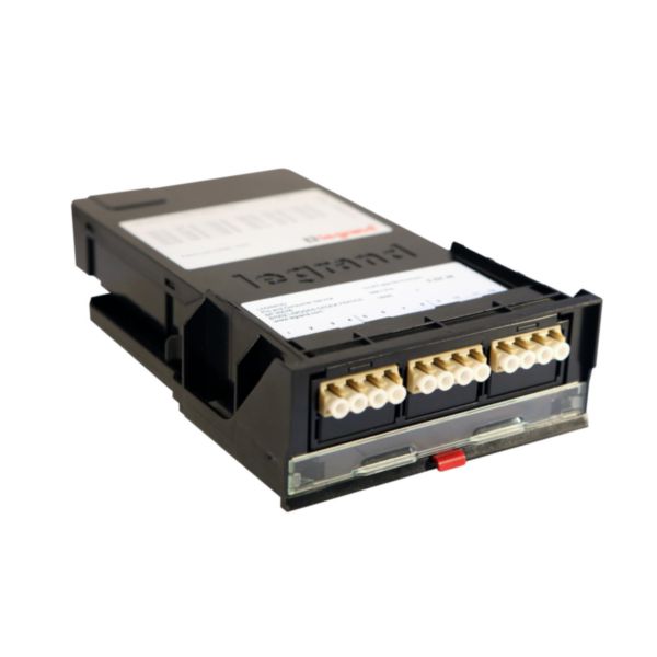 Cassette préconnectorisée MTP ( compatible MPO ) pour tiroir optique LCS³ OM4 typeA/C multimodes 12 brins LC