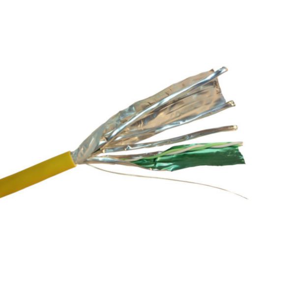 Câble pour réseaux LCS³ Catégorie 6AF/FTP- 2x4 paires torsadées LSZH CCA - 500 mètres 