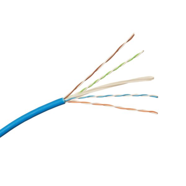 Câble pour réseaux locaux LCS³ catégorie 6 U/UTP 4 paires Euroclasse B2ca - longueur 500m