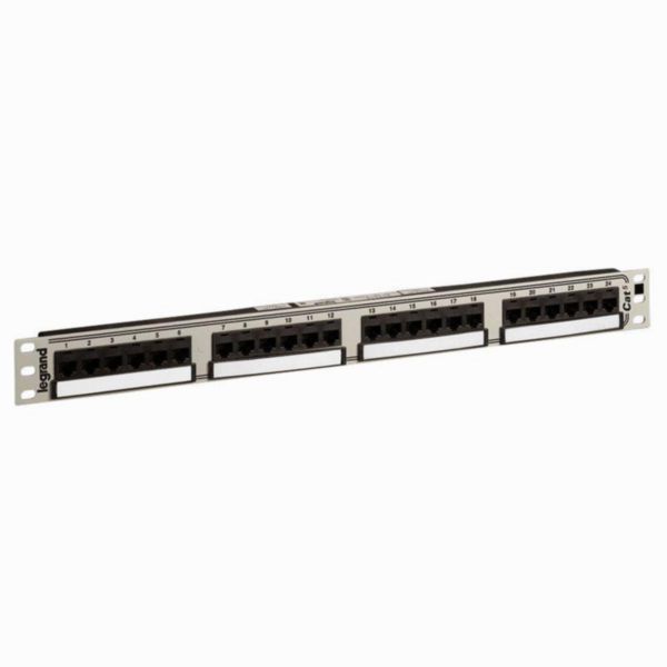 Panneau de brassage 24 x RJ45 1u 568a