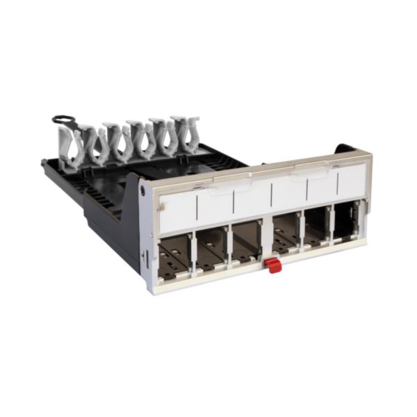 Cassette nue extractible à équiper de 6 connecteurs RJ45 pour panneau droit compatible avec connecteurs RJ 45 HD Jack - Page 8