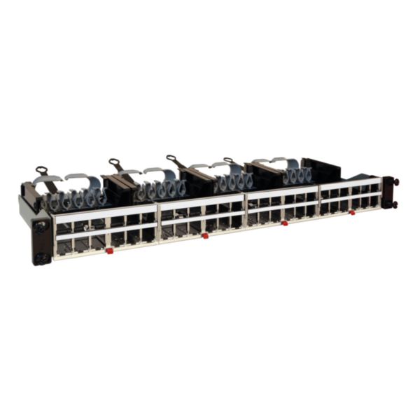 Panneau de brassage droit 19pouces avec cassettes nues 48 connecteurs à équiper de connecteurs RJ 45 HD Jack - Page 8