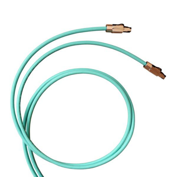 Cordon de brassage RJ45 LCS³ catégorie8 S/FTP blindé impédance 100ohms - longueur 2m - LSZH RAL6027