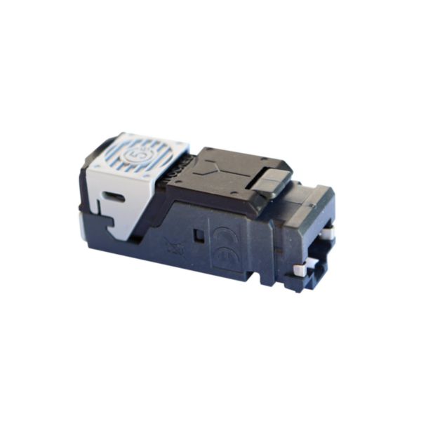 Lot de 6 connecteurs RJ45 haute densité catégorie 5e FTP LCS³ pour panneau de brassage droit et en angle