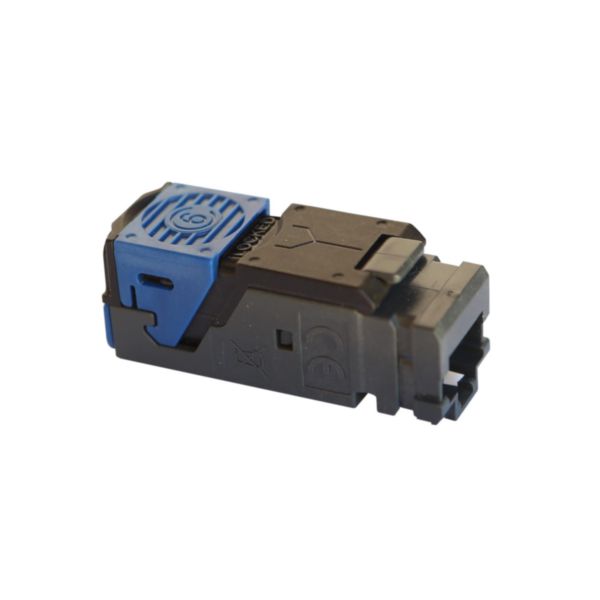 Lot de 6 connecteurs RJ45 haute densité catégorie 6 UTP LCS³ pour panneau de brassage droit et en angle