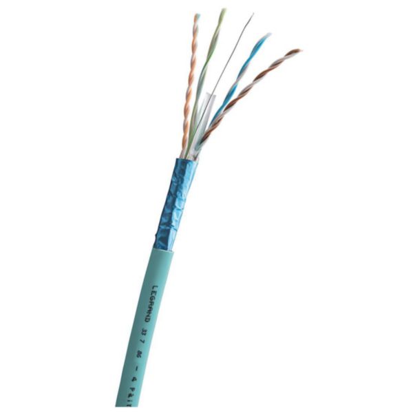 Cable categorie 8 F/UTP 4 paires LSOH 500 mètres