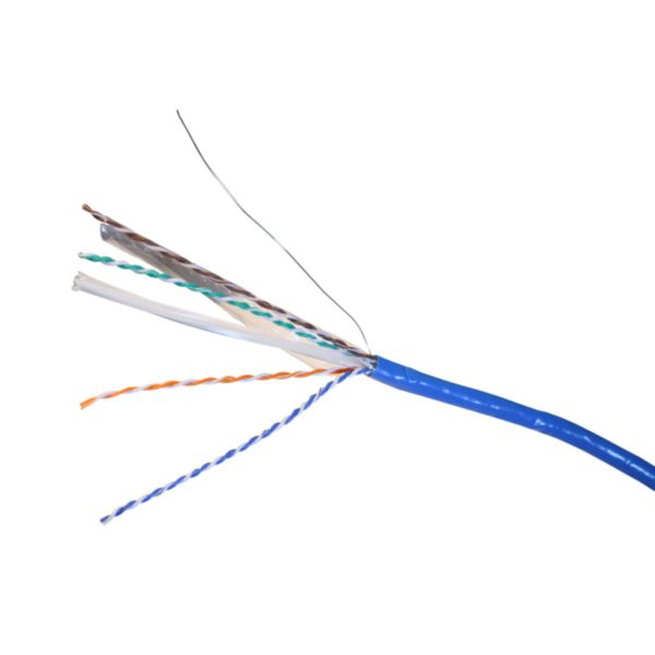 Câble pour réseaux locaux LCS³ catégorie 6 F/UTP 4 paires Euroclasse Dca - longueur 500m