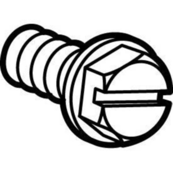 Vis M6-10 HF avec rondelle contact