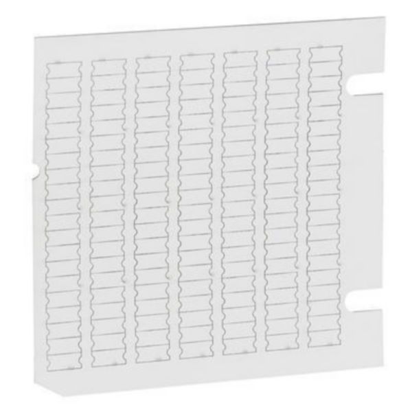 Repère vierge prédécoupé - imprimante Logicab2 -bloc de jonction Viking3 pas 5mm