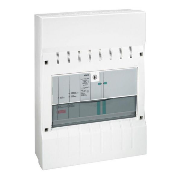 Bloc autonome d'alarme principal incendie type 2b - tableau d'alarme 4 boucles